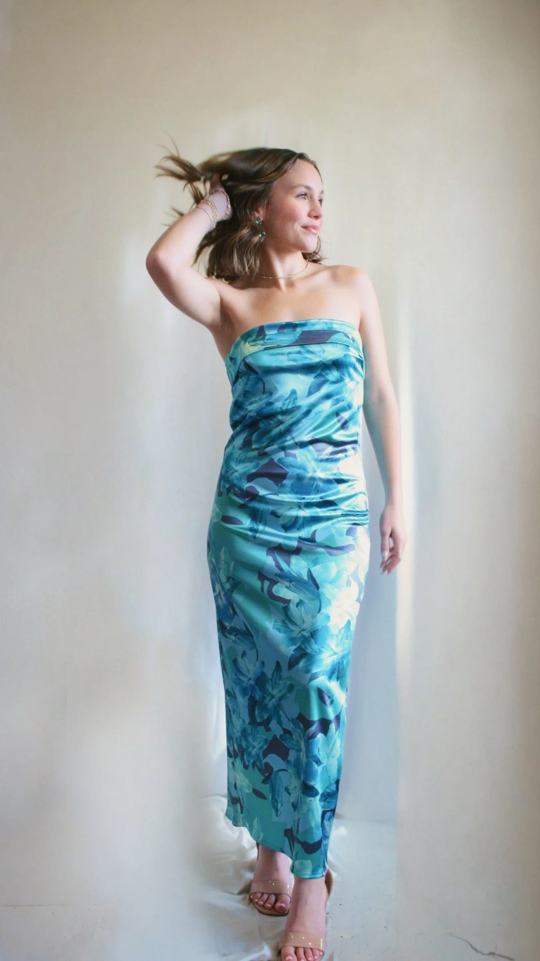 Blu Bliss Midi Dress