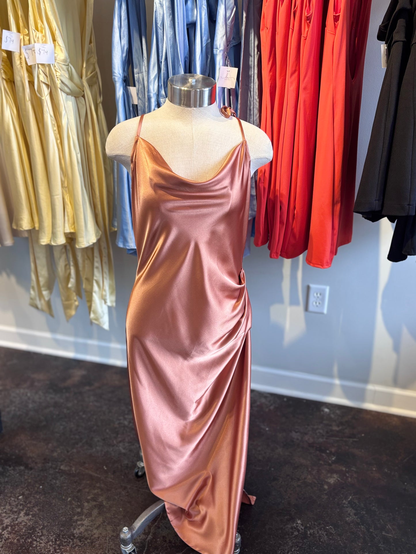 Silky Dreams Midi Dress