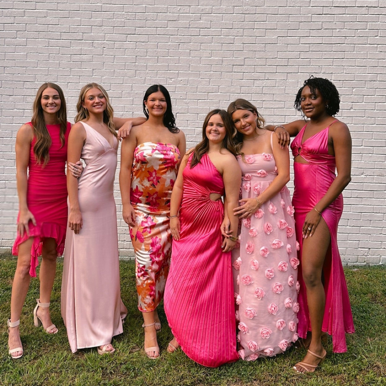 Sunset Blooms Midi Dress