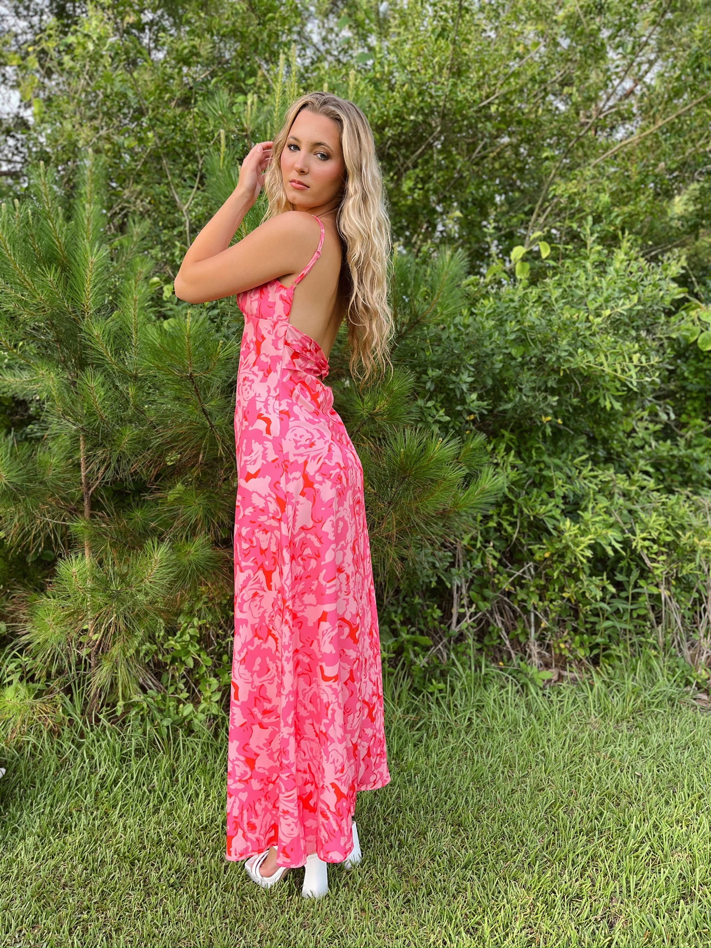 Pink Pretty Long Dress