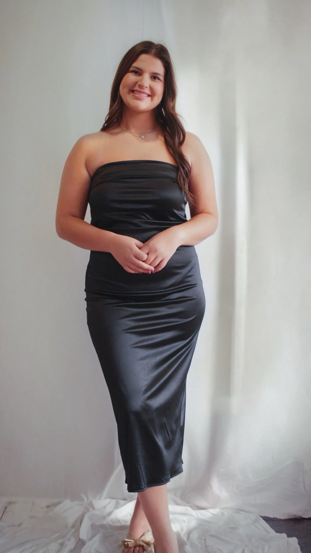 Midnight Muse Midi Dress